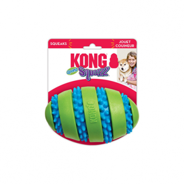 Kong Products Kong Squeezz Goomz Football Large