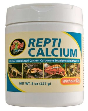Zoo Med Laboratories Zoo Med Repti Calcium Without D3 8 oz