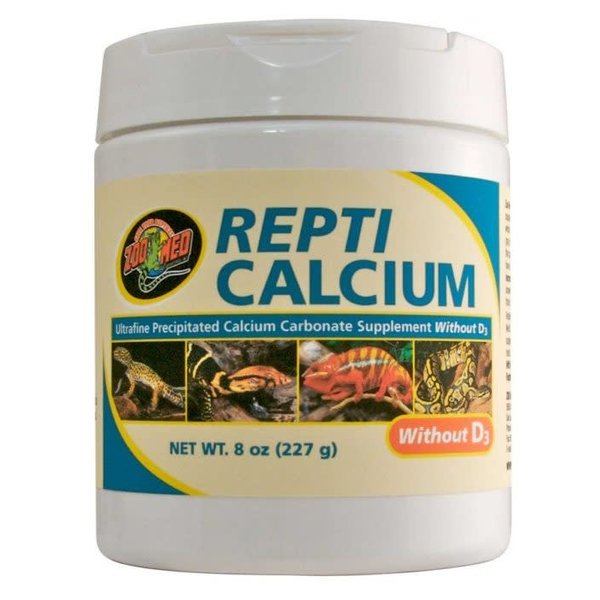 Zoo Med Laboratories Zoo Med Repti Calcium Without D3 8 oz