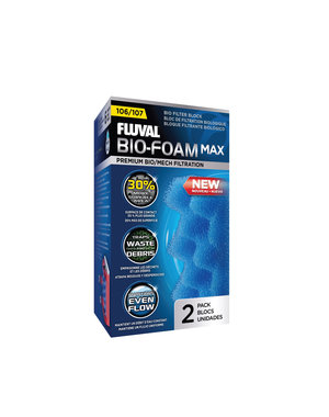 Fluval Fluval 106 and 107 Bio-Foam Max - 2 pack