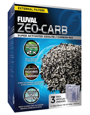 Fluval Fluval Zeo-Carb - 3 x 150 g (5.29 oz)