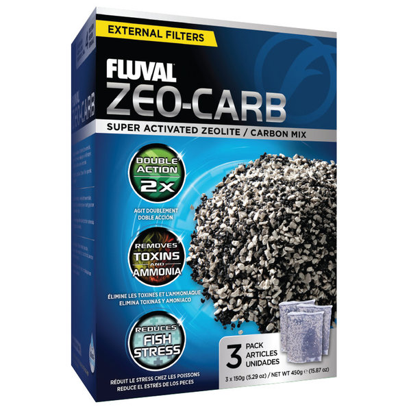 Fluval Fluval Zeo-Carb - 3 x 150 g (5.29 oz)