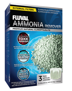 Fluval Fluval Ammonia Remover - 3 x 180 g (6.3 oz)