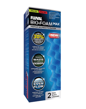 Fluval Fluval 207/307 and 206/306 Bio-Foam Max - 2 pack