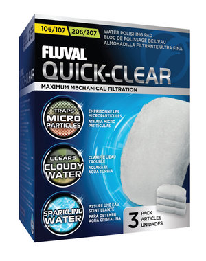 Fluval Fluval 106/206 and 107/207 Quick-Clear - 3 pack