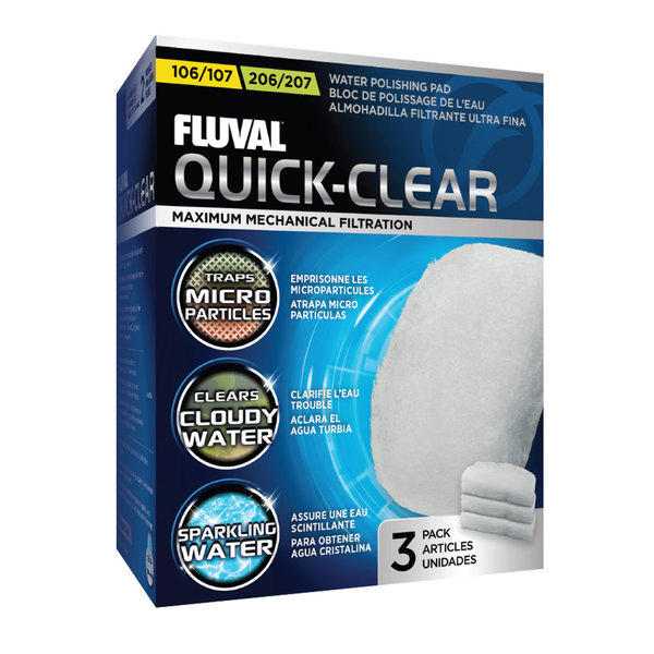 Fluval Fluval 106/206 and 107/207 Quick-Clear - 3 pack