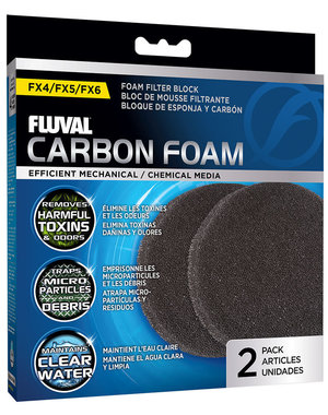 Fluval Fluval Carbon Foam Pads - 2 pack