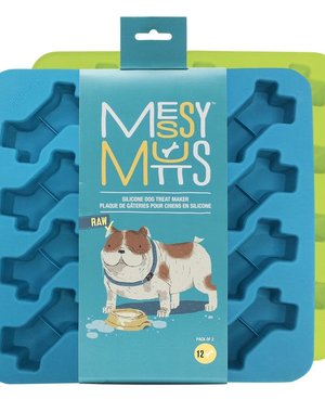 Messy Mutts Messy Mutts Silicone Bake And Freeze Treat Maker 2pack