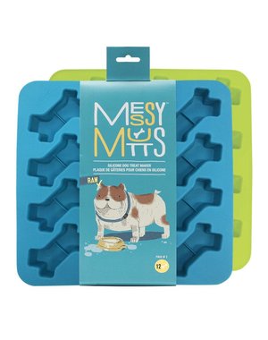 Messy Mutts Messy Mutts Silicone Bake And Freeze Treat Maker 2pack
