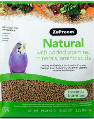 Zupreem Products Zupreem Natural For Small Birds 2.25lb