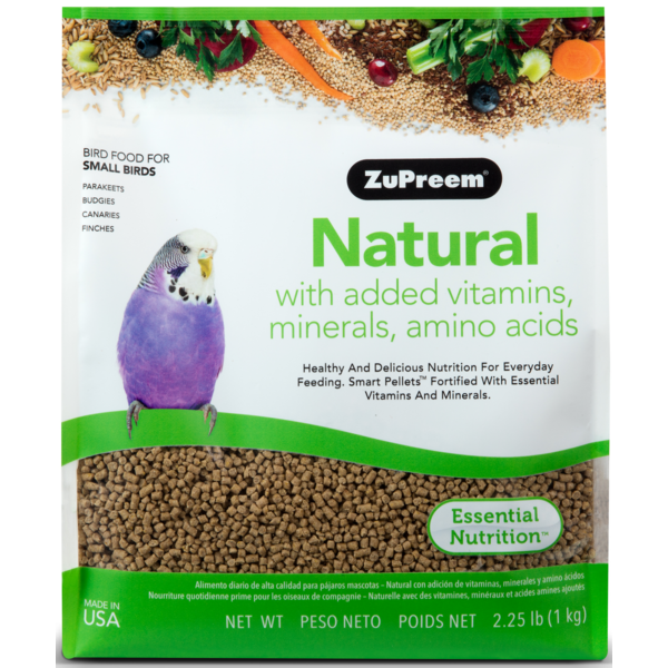 Zupreem Products Zupreem Natural For Small Birds 2.25lb