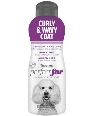 TropiClean Tropiclean Perfect Fur Curly & Wavy  Coat 16oz
