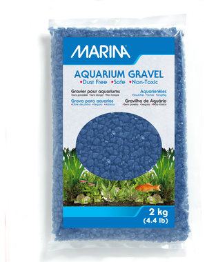 Marina Marina Decorative Aquarium Gravel - Blue