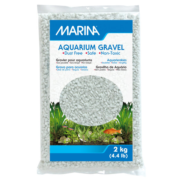 Marina Marina Decorative Aquarium Gravel - Cream White