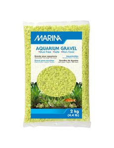 Marina Marina Decorative Aquarium Gravel - Lime-Green - 2 kg (4.4 lb)