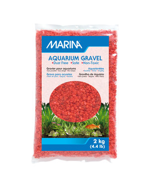 Marina Marina Decorative Aquarium Gravel - Orange - 2 kg (4.4 lb)