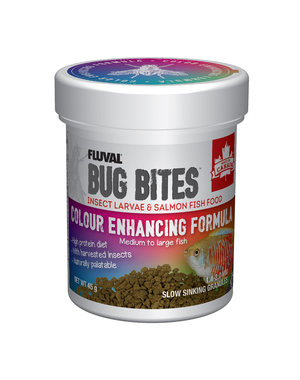 Fluval Fluval Bug Bites Colour Enhancing Formula medium to large fish 45g