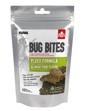 Fluval Fluval Bug Bites Bottom Feeder Medium-Large 17-20mm Sticks for Plecos 130g