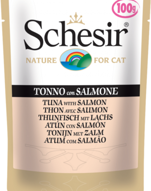 SCHESIR Schesir Pouch Tuna & Salmon 100 g