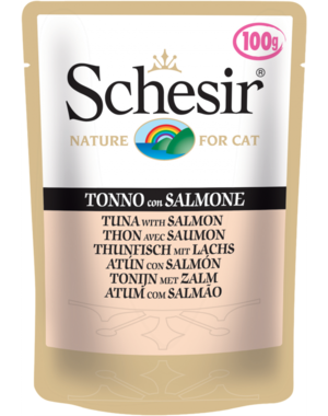 SCHESIR Schesir Pouch Tuna & Salmon 100 g
