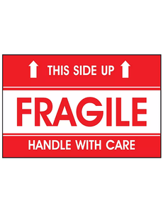  Fragile "This Side Up" Sticker