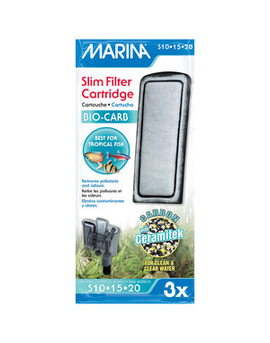 Marina Marina Bio Carb Cartridge for Slim Filters - 3 pack