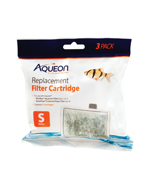 Aqueon Aqueon Small Replacement Filter Cartridge 3 Pack