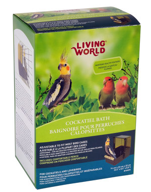 Living World Living World Cockatiel Bath