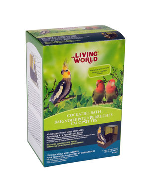Living World Living World Cockatiel Bath