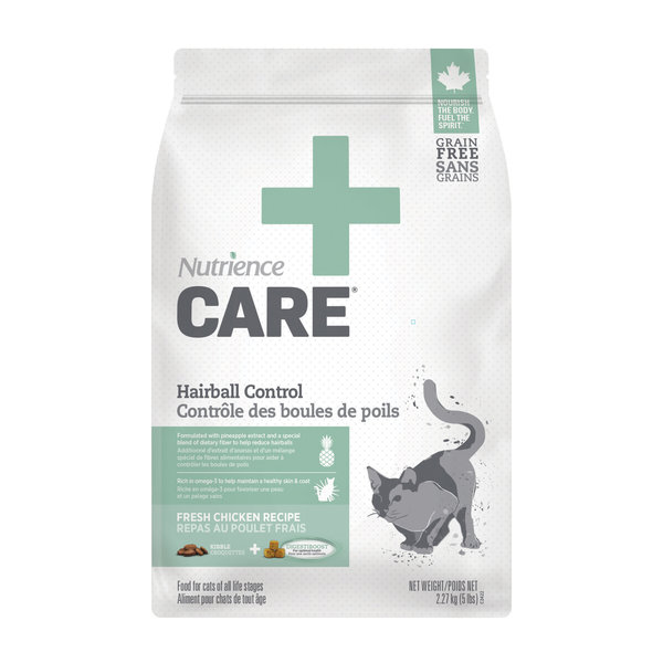 Nutrience Nutrience Care Hairball Control for Cats - 2.27 kg (5 lbs)