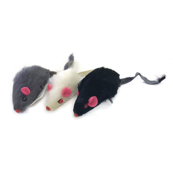 Multipet Products MultiPet Fur Mice 1.25"