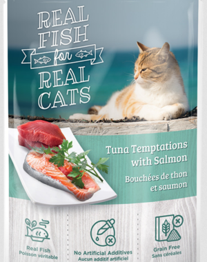 snappy tom Snappy Tom Naturals Tuna With Salmon 3.5oz Pouch