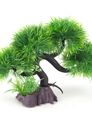 Burgham Aqua-Fit Aqua-Fit Green Spiky Bonsai 11"