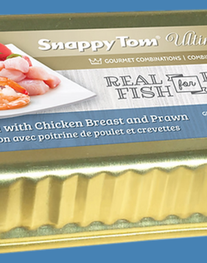 snappy tom Snappy Tom Ultimates Tuna with Chicken Breast and Prawn 3 oz