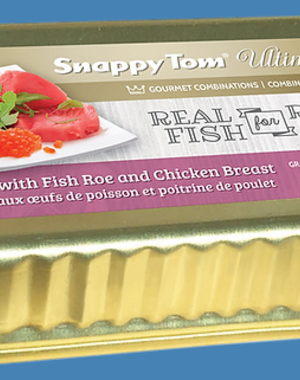 snappy tom Snappy Tom Ultimates Tuna with Fish Roe and Chicken Breast 3 oz