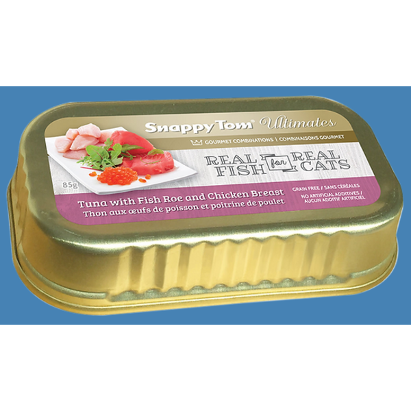 snappy tom Snappy Tom Ultimates Tuna with Fish Roe and Chicken Breast 3 oz