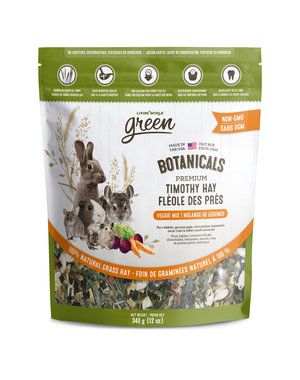 Living World Living World Green Botanicals Premium Timothy Hay - Veggie Mix