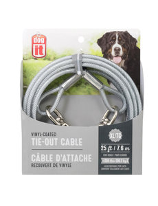 Dog It Dogit Tie-Out Cable XLarge 25'