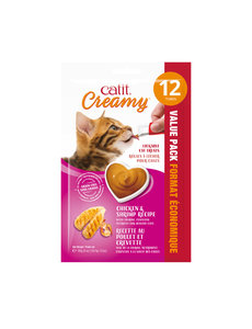 CatIt Catit Creamy Chicken & Shrimp Recipe - 12 Pack