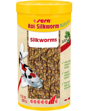 Sera Sera Koi Silkworm Nature 330g