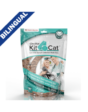 Coastline Global CheckUp At Home Wellness Cat Urine Sample Collection Kit
