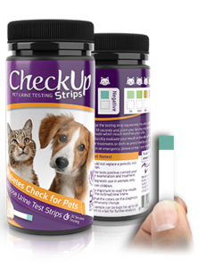 Coastline Global CheckUp Pet Urine Testing Strips Diabetes Check