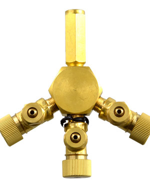 Ista Ista CO2 Flow Regulator - 3 Outlet