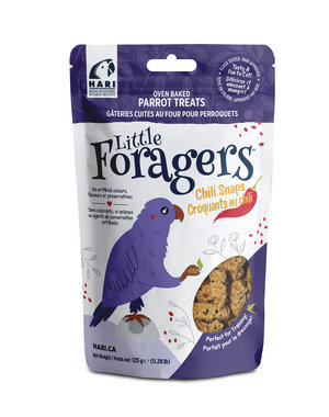 Hari Hari Little Foragers Parrot Treats - Chili Snaps - 125 g