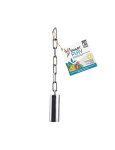 Hari Hari Smart Play Enrichment Parrot Toy - Stainless Steel Bell