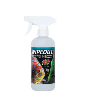 Zoo Med Laboratories Zoo Med Wipeout Glass Cleaner 16 oz