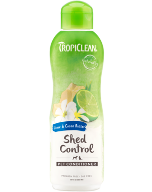 TropiClean Tropiclean Lime And Cocoa Butter Shed Control  Conditioner Dog/Cat 20 oz