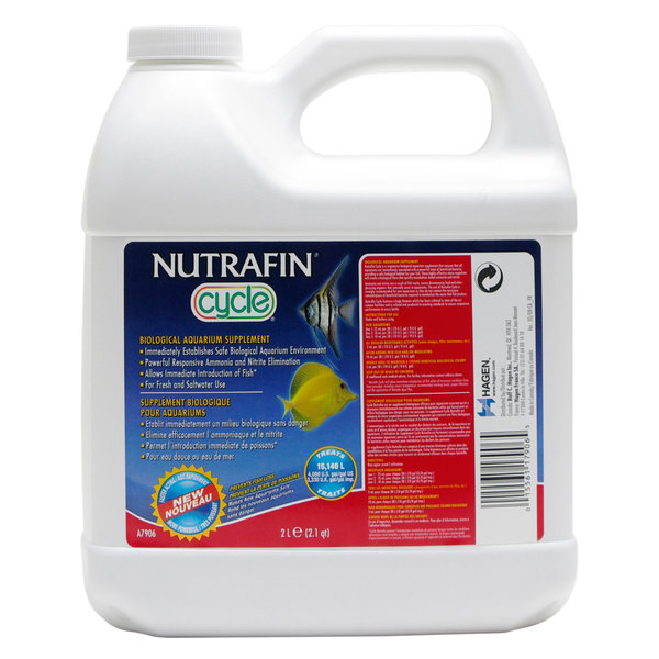 Nutrafin Nutrafin Cycle - Biological Aquarium Supplement - 2 L (2.1 qt)