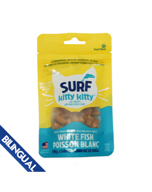 Etta Says Etta Says! Surf Kitty Kitty 100% Whitefish with Krill Freeze-Dried Cat Treat 0.6 oz