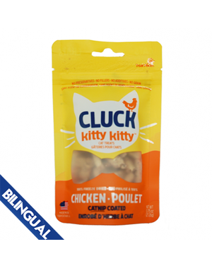 Etta Says Etta Says! Cluck Kitty Kitty 100% Chicken with Catnip Freeze-Dried Cat Treat 0.75 oz